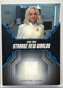 Nurse Chapel Costume Relic Card RC04, Star Trek Strange New Worlds Season 1 - Picture 1 of 2
