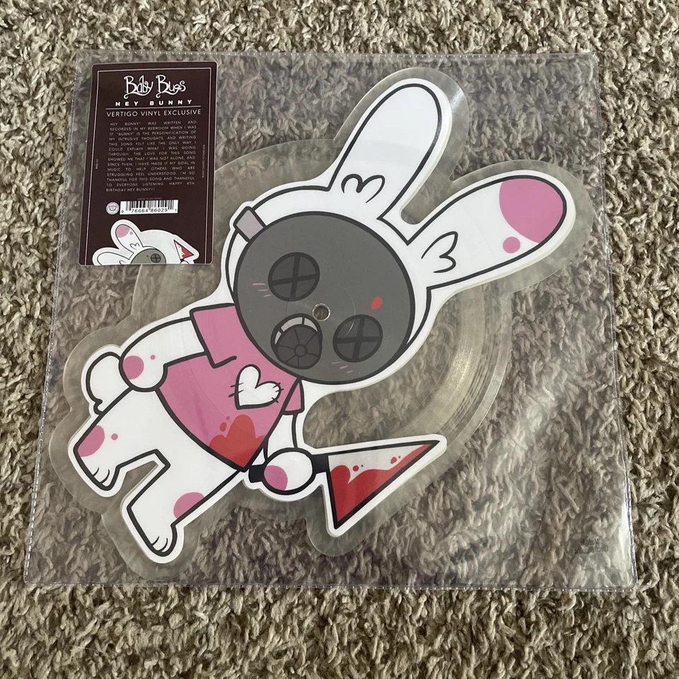 Baby Bugs Hey Bunny shaped 10” Vinyl /500 - Image 1 of 3