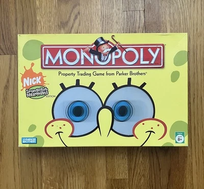 Spongebob Squarepants Monopoly Collectors Edition 2005 Pls Read - Image 1 of 4
