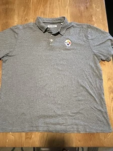 Tommy Bahama x Pittsburgh Steelers Poloshirt Collab Herren Gr. Large siehe Maße - Bild 1 von 13