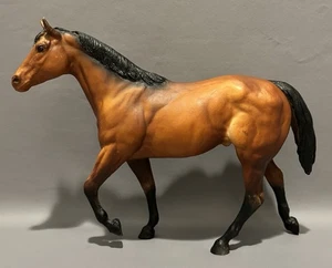Breyer Stock Horse Stallion #226 Bay Quarter 12”x9” Vintage 1981-1988 Chris Hess - Picture 1 of 10