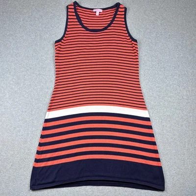 Vestido Lilly Pulitzer Mujer XL Hasta la Rodilla Stanton Suéter Rayas Tejido Costero Foto 1 de 4