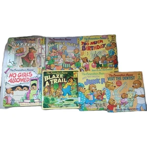Lot of 7 Berenstain Bears Books by Stan & Jan Berenstain - Foto 1 di 2