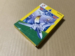 Used FC Top Gun Konami Famicom Family Computer /with Box Manual Game Cartridge - Picture 1 of 10