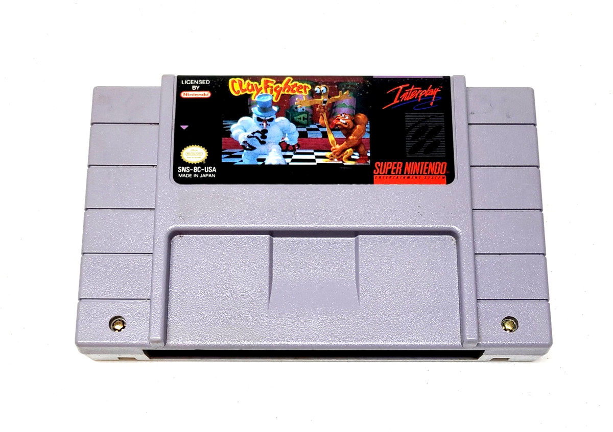 SNES Clay Fighter 海外 スーパーファミコン Clay Fighter Nintendo SNES Video Games for sale | eBay