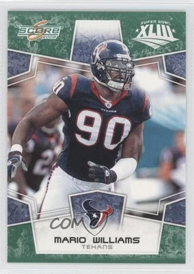 2008 Score Factory Set Green Mario Williams #124 - Image 1 of 2