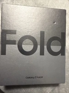 Boîte Vide Samsung Galaxy Zfold4- 256gb - Noir Original - Model SM-F936 (704) - Photo 1 sur 5