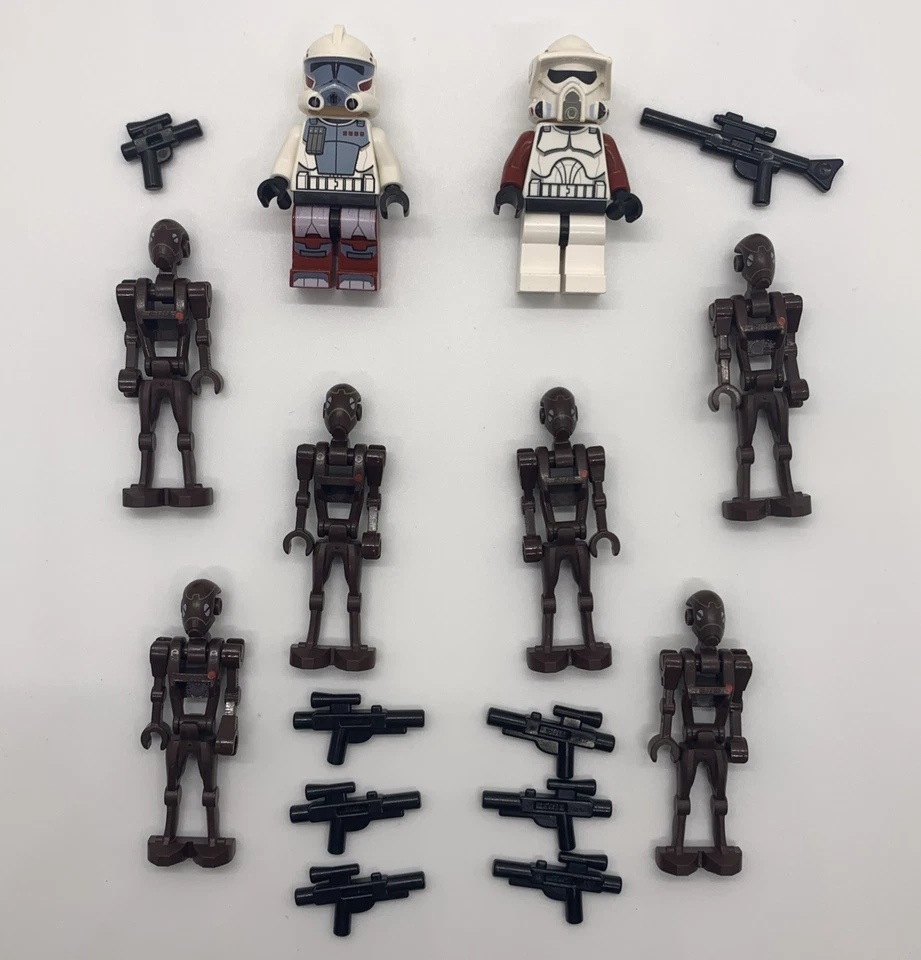 LEGO Star Wars Minifigures LOT Elite ARF ARC Clone Trooper Commando Droid 9488 - Image 1 of 1