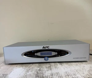 APC HOME THEATER POWER CONDITIONER H15 SILVER W/ POWER CORD - TESTED EXCELLENT - Picture 1 of 8