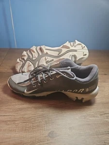 Nike Vapor Ultrafly 4 Keystone Baseball Cleats DA0702-002 Gray Smoke Boys size 6 - Picture 1 of 15