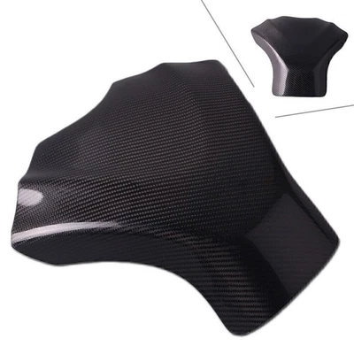 Protector de tanque de combustible de fibra de carbono 12 para Suzuki GSXR 1000 2009-2016 2010 2011 Foto 1 de 4