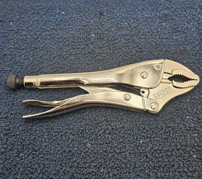 Malco LP10WC: 10 In. Curved Jaw Locking Pliers With Wire Cutter - Image 1 of 4