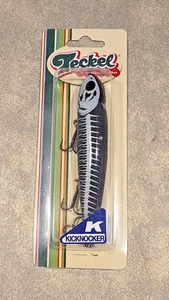 Teckel Kicknocker Topwater Skellington Glow Skull Special Color FREE SHIP - Picture 1 of 3