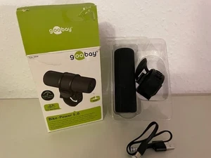 Bike Goobay Powerbank 5000 mAh Li-Ion Schwarz , LED Taschenlampe - Bild 1 von 4