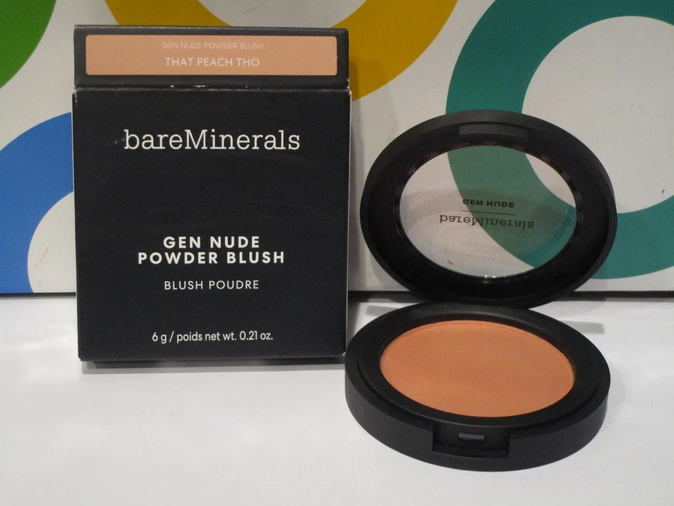 MINERALES DESNUDOS ~ RUBOR EN POLVO GEN NUDE ~ THAT MELOCOTÓN THO ~ 0,21 OZ Foto 1 de 1