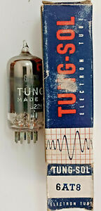 6AT8 NOS vacuum tube Tung-Sol triode pentode