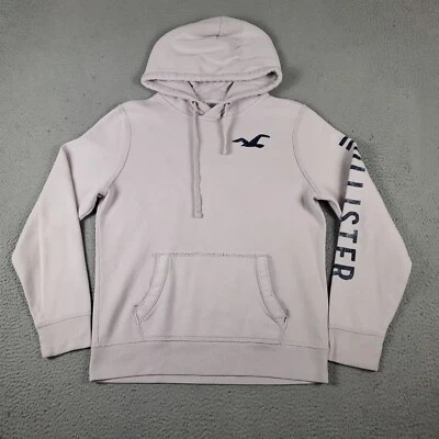 Hollister Sweater Womens Medium Pink Casual Pullover Hoodie Sweater Ladies * Foto 1 de 4