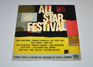 ALL STAR FESTIVAL AAVV Disco Vinile Originale 33 giri 99500 DL 1963 D216 - Foto 1 di 7