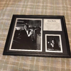 DEAN MARTIN PICTURES WITH 12x15 FRAME - Picture 1 of 12