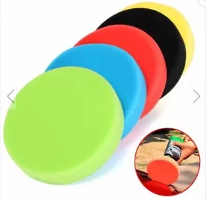 5pcs 6 Inch Flat Sponge Buffing Polishing Pad Kit For Car Polisher  - Picture 1 of 1