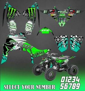 2014 until 2024 Yamaha YFZ450R graphics decal kit full stickers atv yfz 450r - Picture 1 of 1