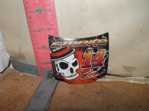 NASCAR WINNER'S CIRCLE TONY STEWART HOOD MAGNET-#14 SMOKE MAGNET Cover