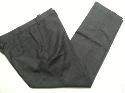 PANTALONES DE VESTIR PINGÜINO PARA HOMBRE NUEVOS GRIS 52% LANA 46% POLIÉSTER FRENTE PLANO TALLA:38/30 Foto 1 de 4