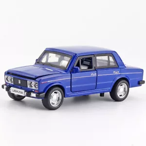 1:32 VAZ Lada 2106 Modellauto Diecast Spielzeug fur Männer Kinder Junge Blau - Bild 1 von 11