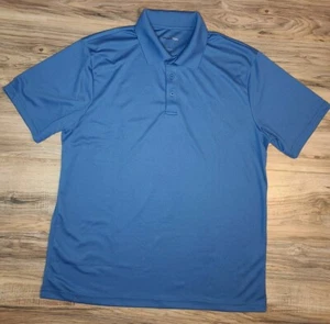 Sport Tek Herren Poloshirt leicht feuchtigkeitsableitend Größe XL Polyester blau neu ohne Etikett - Bild 1 von 6