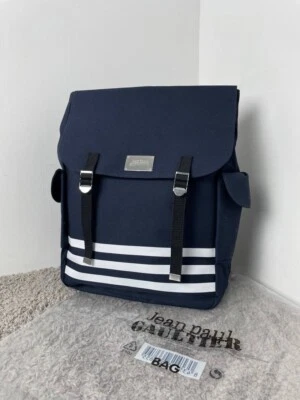 Jean Paul Gaultier темно-синий мужской рюкзак выходные сумка мешок выходные Дорожная сумка - Изображение 1 из 4