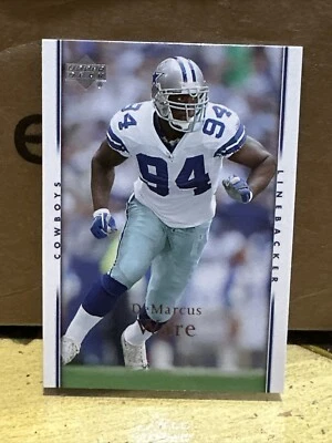 Vtg 2007 Upper Deck #50 DeMARCUS WARE Dallas Denver Troy LB 2023 NFL HOF NrMt/Mt - Image 1 of 2
