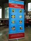 Corona Roll Up Banner System inkl. Drucke PVC Plane Restaurants Gesch&#228;fte Laden