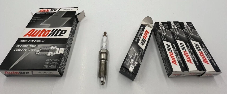 (CANTIDAD 4) Bujías Autolite Doble Platino APP5426 para Jeep Wrangler 2011 Foto 1 de 4