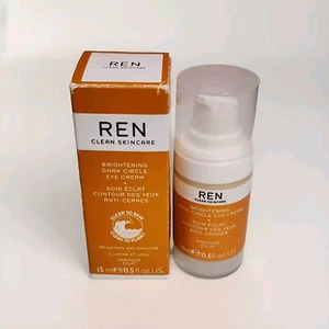 REN Brightening Dark Circle Eye Cream 15 ml / 0.5oz Full Size New - Picture 1 of 2