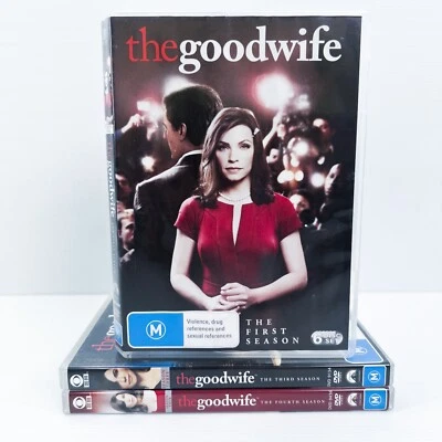 The Good Wife: Temporada 1 3 y 4 (DVD, 2012) Serie de TV 1 3 4 Julianna Margulies R4 Foto 1 de 4