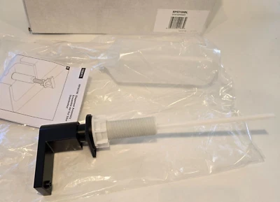 Dispensador de jabón montado en cubierta Peerless Xander, capacidad de 8 oz RP93100BL - negro Foto 1 de 3