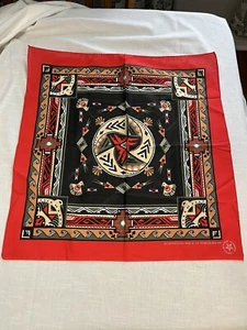Vtg New WAMCRAFT Red Bandana-USA South Western Native 14193 Rockabilly - Picture 1 of 9