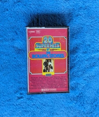 THE ROLLING STONES 20 Super-Hits Cassette Tape Rock German Import Decca - Image 1 of 4