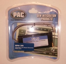 Pac Sni-35 Variable Loc Line Out Converter. Utilize Audio Transformer for Noise