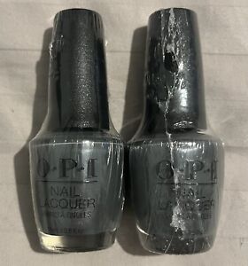 2 x OPI Nail Lacquer Polish 15ml - Clean Slate - NEW - FREE DELIVERY