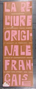 La Reliure Originale Francaise = Bookbindings by Contemporary French Binders  - Bild 1 von 5