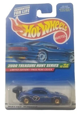 Mattel Hot Wheels Treasure Hunt Pikes Peak Celica 2000 9/12 coleccionistas #057 casi nuevo Foto 1 de 3