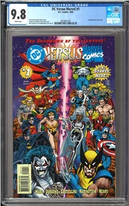 DC Versus Marvel #1 CGC 9.8 White Pages 1st app Access Superman Hulk - Picture 1 of 1
