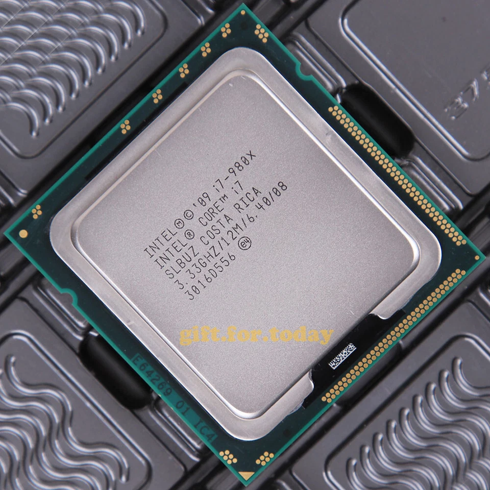 Original Intel Core i7-980X 3,33 GHz Six-Core (AT80613003543AE) Prozessor CPU - Bild 1 von 1