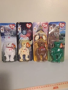 SET OF 4 TY MCDONALD'S BEANIE BABIES - Picture 1 of 6