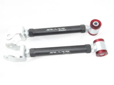 Brazos inclinables traseros ajustables para Nissan 370Z Infinity G37 poliuretano negro 75ShA Foto 1 de 4