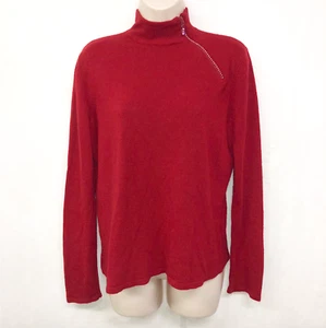 Designers Originals Damen roter Pullover Glitzer Strass Petite Gr. Small Urlaub - Bild 1 von 6