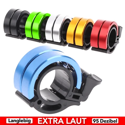 FAHRRAD KLINGEL FÜR MTB FAHRRADKLINGEL SLIM BIKE BELL KINDER LAUT Fahrradklingel Fahrrad Klingel Glocke Fahrradglocke Mountainbike Laut Kinder