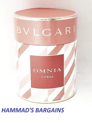 BVLGARI OMNIA CORAL CANDY SHOP EDT 2,2 OZ / 65 ML PARA MUJER (NUEVO EN CAJA) SELLADO Foto 1 de 2