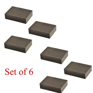 Kit de 6 PIEZAS de bloques de esponja de lijado para paneles de yeso lavable y reutilizable uso multipropósito - Imagen 1 de 2